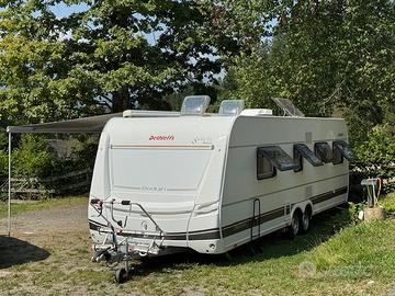 Roulotte Dethleffs doppio asse con mover