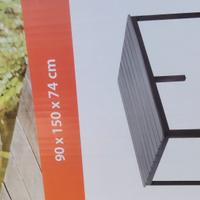 TAVOLO IN ALLUMINIO PER ESTERNO ANCORA IMBALLATO 