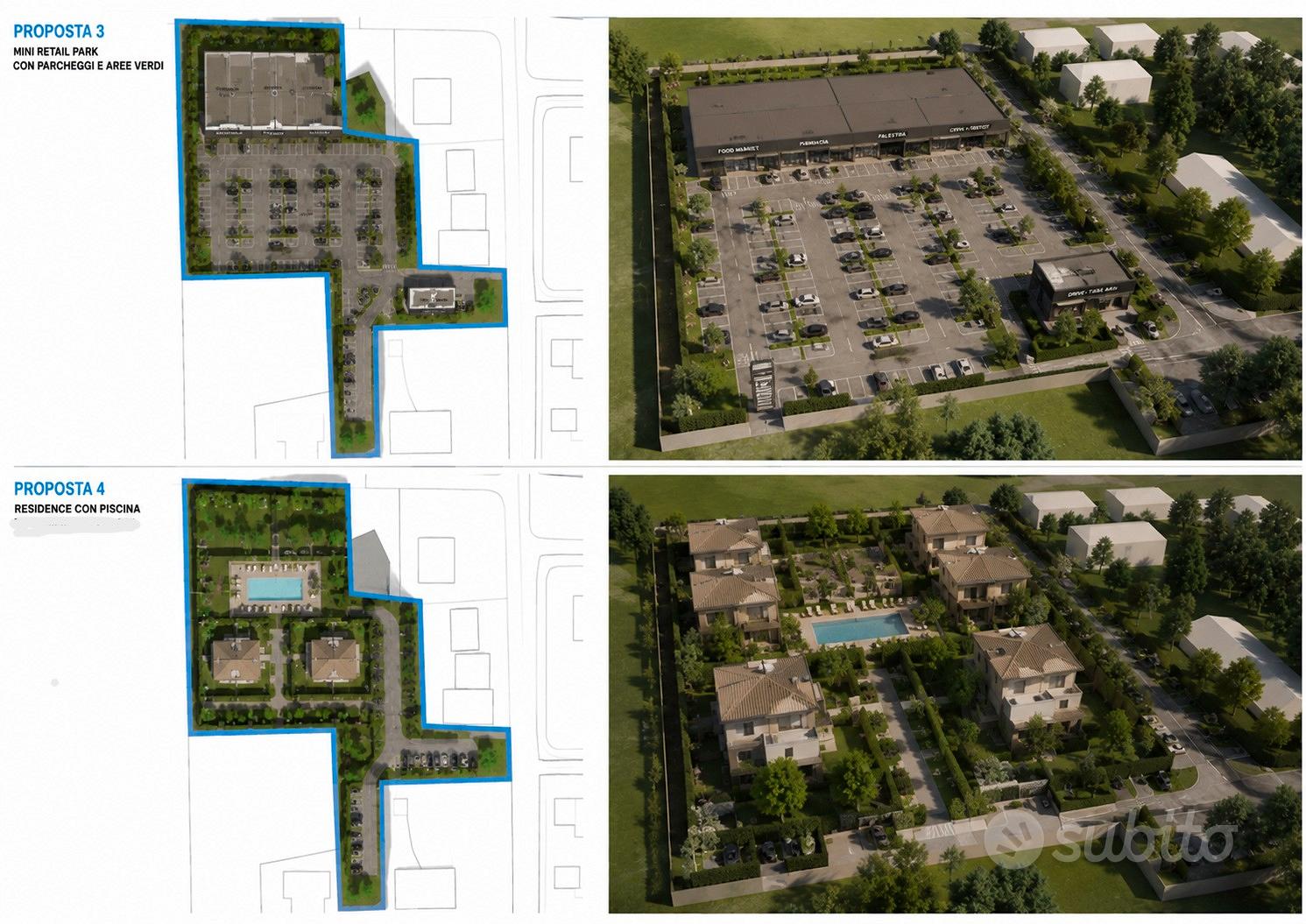 Terreno edificabile 7.000 mq - posizione strategic - Vista 4