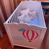 Culla per bambini con materasso