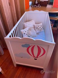 Culla per bambini con materasso