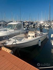 BARCA OPEN  CAPELLI LASER 19  CE+SUZUKI 115CV+ACCE
