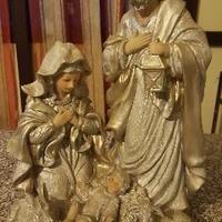 STATUA Natività Porcellana cm. 36x26 (H x L)