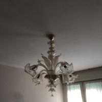  Lampadario Classico di Murano Antico con Applique