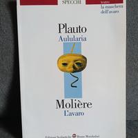 Libro teatro Plauto, Aulularia Molière, l'avaro