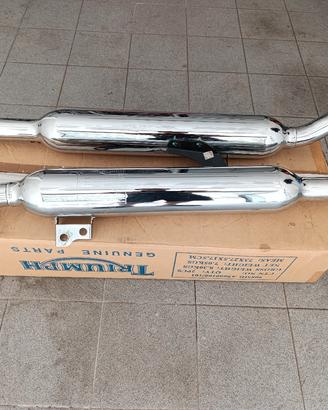 Scarichi MODIFICATI Triumph Bonneville EFI e Carb.