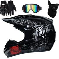 Casco Motocross Bambino Set
