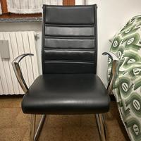 Sedia da ufficio in pelle