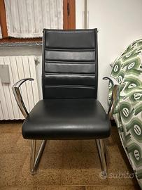 Sedia da ufficio in pelle