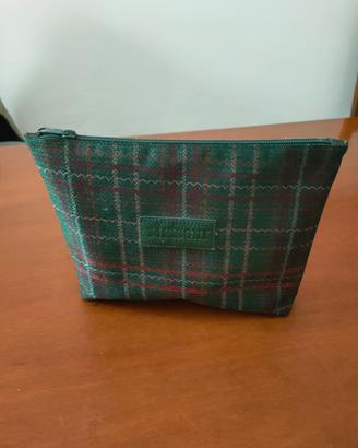 pochette in tela vintage tartan Missoni