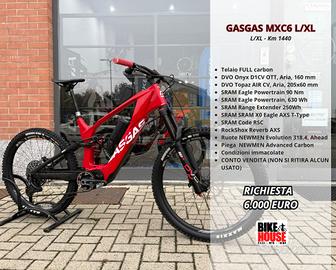 GASGAS MXC 6 L/XL 1440Km + EXTENDER 250Wh