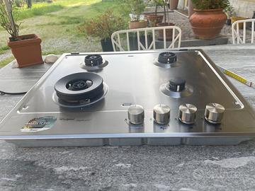 Piano cottura gas whirlpool iXelium