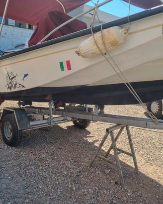 Boston Whaler 17 con motore e carrello in Liguria
