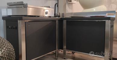 Cucina angolare da esterno CAB Planet