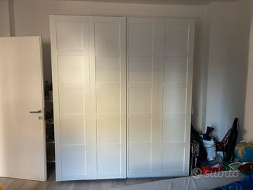 Armadio pax ikea bianco