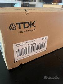 CASSETTE STEREO4 TDK D60 SCATOLA 100 PEZZI NUOVE