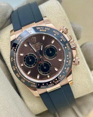 Rolex Daytona Chocolate Oysterflex 