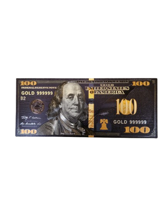 Banconota  100 dollari , collezione decorativa