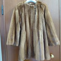 Cappotto visone miele