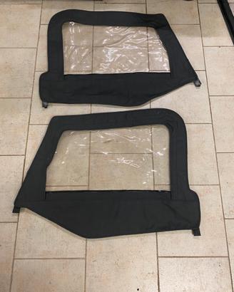 Finestrini per mezze porte jeep cj yj tj