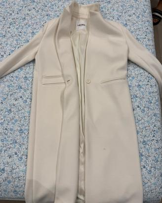Cappotto Lungo CamomillaStudio Donna Bianco Avorio