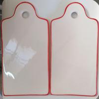 Set 2 Taglieri/Vassoi in Ceramica 