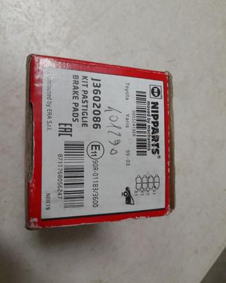 Kit pastiglie Toyota Yaris anno 99/03