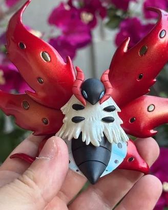 Pokémon figure Volcarona / Pyrax / Ramot scale 1/2