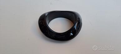 Bracciale Vintage in Resina di Marmo nero Modernis
