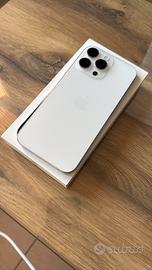 iphone 16 pro bianco 1tb batt 95% casco mediaworld