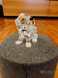 Swarovski San Bernardo Silver Crystal Nuovo Raro