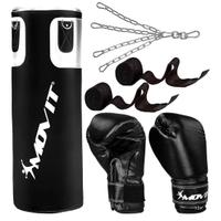 Sacco da box con guantoni