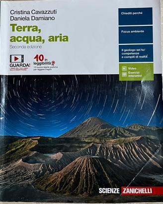 terra acqua aria seconda edizione  9788808520593