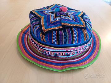 Cappello estate Etnico Thailandia multicolor