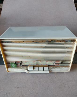 vecchia radio d'epoca europhon