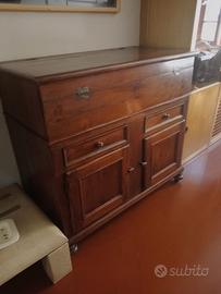 Madia vintage del 1900 marrone(restaurata)