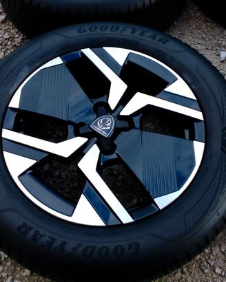 cerchi e gomme 17 originali Peugeot 
