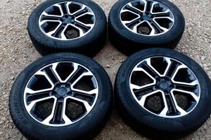 Cerchi e gomme termiche 18 originali jeep
