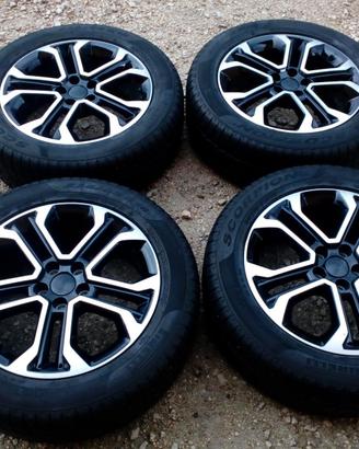 Cerchi e gomme termiche 18 originali jeep