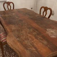 Tavolo in legno massello - da resturare