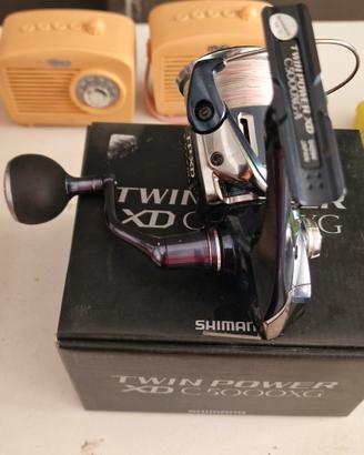 mulinello shimano twin power 5000