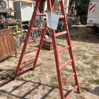 Vecchia Scala Chiudibile Vintage