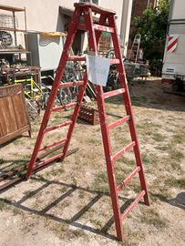 Vecchia Scala Chiudibile Vintage