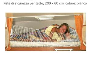 Rete protezione letto a castello Camper e caravan