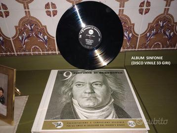 LE 9 SINFONIE DI BEETHOVEN - IN VINILE