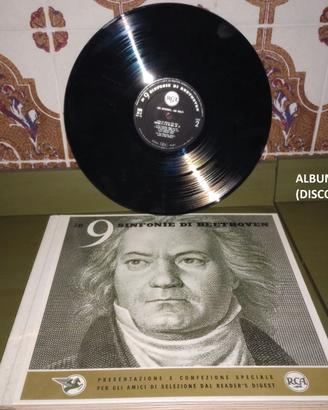 LE 9 SINFONIE DI BEETHOVEN - IN VINILE