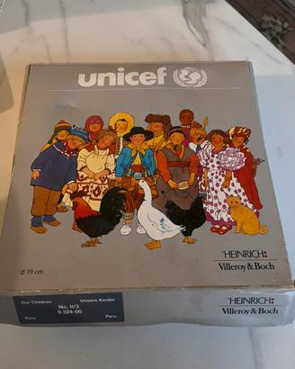 Piatto unicef