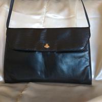 Borsa in pelle nera