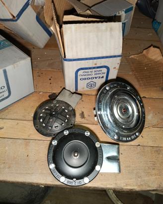 clacson vespa piaggio nos 6v 12v originale ape