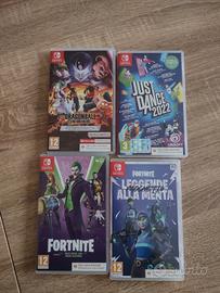 custodie vuote videogiochi Nintendo Switch 